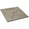 Ekena Millwork 19 5/8in. W x 19 5/8in. H Xander EnduraWall Decorative 3D Wall Panel Covers 2.67 Sq. Ft. WP20X20XACSV - alternate 4